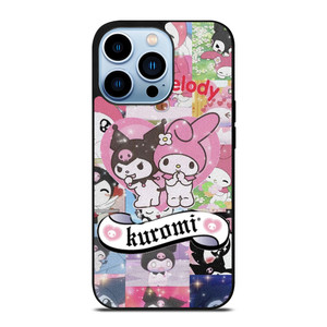 KUROMI MY MELODY CARTOON iPhone 13 Pro Max Case Cover