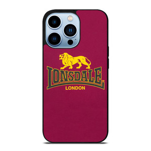 LONSDALE LONDON BOXING LOGO RED iPhone 13 Pro Max Case Cover