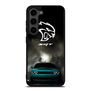 DODGE CHALLENGER SRT CAR EMBLEM  Samsung Galaxy S23 Plus Case Cover DODGE CHALLENGER SRT CAR EMBLEM  Samsung Galaxy S23 Plus Case Cover