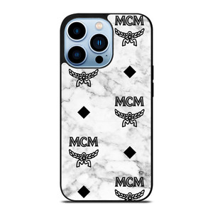 MCM WORLDWIDE WHITE MARBLE iPhone 13 Pro Max Case Cover
