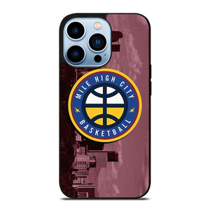 MILE HIGH CITY BASKETBALL BADGE iPhone 13 Pro Max Case Cover MILE HIGH CITY BASKETBALL BADGE iPhone 13 Pro Max Case Cover