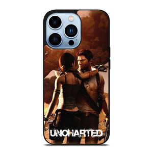NATHAN DRAKE LARA CROFT UNCHARTED iPhone 13 Pro Max Case Cover NATHAN DRAKE LARA CROFT UNCHARTED iPhone 13 Pro Max Case Cover