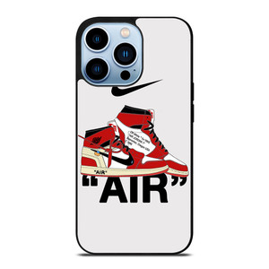 NIKE AIR JORDAN HIGH OFF WHITE iPhone 13 Pro Max Case Cover NIKE AIR JORDAN HIGH OFF WHITE iPhone 13 Pro Max Case Cover