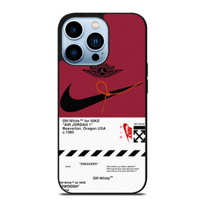 NIKE SWOOSH AIR JORDAN OFF WHITE iPhone 13 Pro Max Case Cover