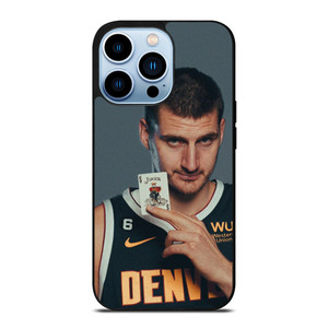 NIKOLA JOKIC DENVER NUGGETS JOKER iPhone 13 Pro Max Case Cover NIKOLA JOKIC DENVER NUGGETS JOKER iPhone 13 Pro Max Case Cover