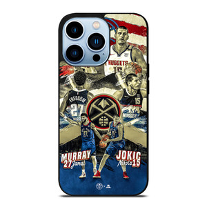 NIKOLA JOKIC X JAMAL MURRAY DENVER NUGGETS iPhone 13 Pro Max Case Cover