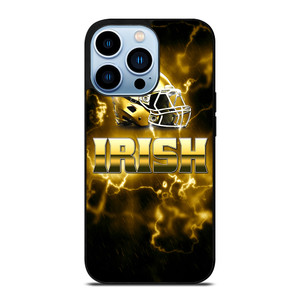 NOTRE DAME IRISH HELMET GOLD iPhone 13 Pro Max Case Cover