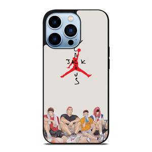 SLAM DUNK AIR JORDAN CACTUS JACK iPhone 13 Pro Max Case Cover