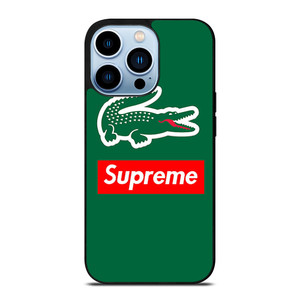 SUPREME X LACOSTE LOGO iPhone 13 Pro Max Case Cover SUPREME X LACOSTE LOGO iPhone 13 Pro Max Case Cover