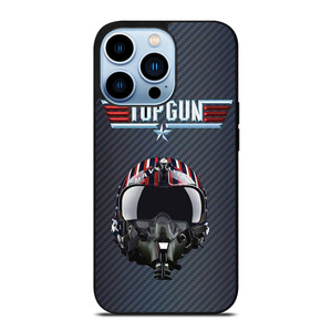 TOP GUN MAVERICK HELMET CARBON iPhone 13 Pro Max Case Cover
