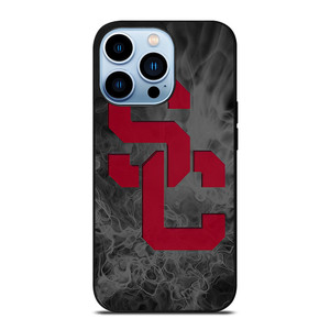 USC TROJANS FOOTBALL SMOKED LOGO iPhone 13 Pro Max Case Cover USC TROJANS FOOTBALL SMOKED LOGO iPhone 13 Pro Max Case Cover