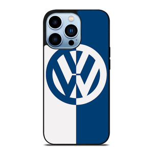 VW VOLKSWAGEN SLICED BLUE LOGO iPhone 13 Pro Max Case Cover VW VOLKSWAGEN SLICED BLUE LOGO iPhone 13 Pro Max Case Cover