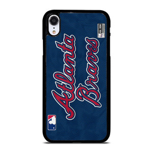 ATLANTA BRAVES BASEBALL KIT EMBLEM iPhone XR Case Cover