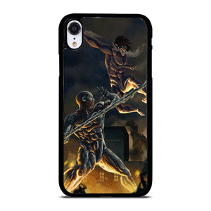 ATTACK ON TITAN VS WARHAMMER TITAN iPhone XR Case Cover