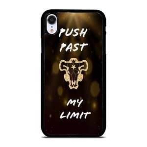 BLACK CLOVER BLACK BULL QUOTES iPhone XR Case Cover