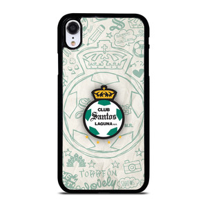 CLUB SANTOS LAGUNA SCRIBBLE LOGO iPhone XR Case Cover