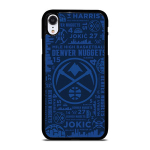DENVER NUGGETS NBA BASKETBALL COLLAGE iPhone XR Case Cover DENVER NUGGETS NBA BASKETBALL COLLAGE iPhone XR Case Cover
