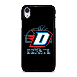 DEPAUL BLUE DEMONS BASKETBALL LOGO iPhone XR Case Cover DEPAUL BLUE DEMONS BASKETBALL LOGO iPhone XR Case Cover