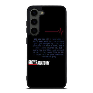 GREYS ANATOMY ICONIC LINES  Samsung Galaxy S23 Plus Case Cover
