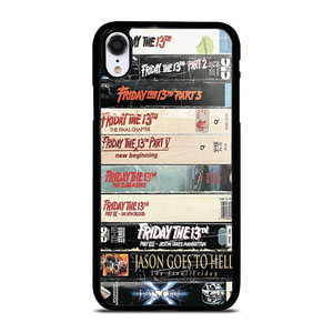 JASON VOORHES FRIDAY THE 13TH MOVIES COLLECTION iPhone XR Case Cover