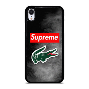 LACOSTE X SUPREME LOGO iPhone XR Case Cover LACOSTE X SUPREME LOGO iPhone XR Case Cover