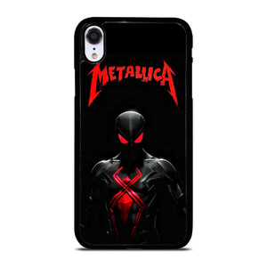 METALLICA SPIDERMAN LOGO iPhone XR Case Cover