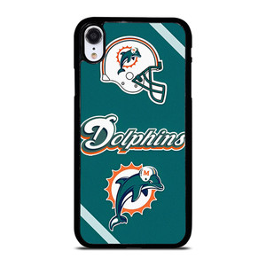 MIAMI DOLPHINS FOOTBALL HELMET LOGO iPhone XR Case Cover MIAMI DOLPHINS FOOTBALL HELMET LOGO iPhone XR Case Cover
