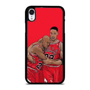 MICHAEL JORDAN X SCOTTIE PIPPEN CHICAGO BULLS 2 iPhone XR Case Cover