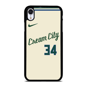MILAUKEE BUCKS CREAM CITY NBA KIT iPhone XR Case Cover MILAUKEE BUCKS CREAM CITY NBA KIT iPhone XR Case Cover