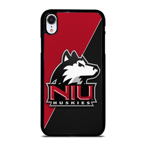 NIU NORTH ILLINOIS HUSKIES CARBON LOGO iPhone XR Case Cover NIU NORTH ILLINOIS HUSKIES CARBON LOGO iPhone XR Case Cover