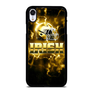 NOTRE DAME IRISH HELMET GOLD iPhone XR Case Cover NOTRE DAME IRISH HELMET GOLD iPhone XR Case Cover