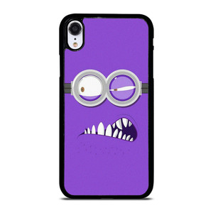 PURPLE MINION MINIMALIST iPhone XR Case Cover PURPLE MINION MINIMALIST iPhone XR Case Cover
