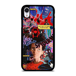 SPIDERMAN MILES MORALES COLLAGE iPhone XR Case Cover SPIDERMAN MILES MORALES COLLAGE iPhone XR Case Cover