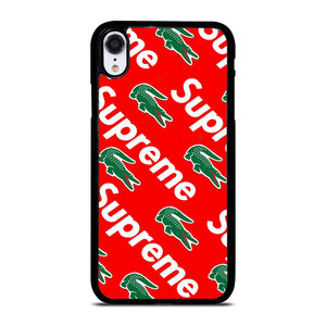 SUPREME X LACOSTE iPhone XR Case Cover SUPREME X LACOSTE iPhone XR Case Cover