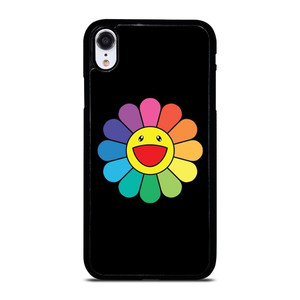 TAKASHI MURAKAMI BLACK iPhone XR Case Cover TAKASHI MURAKAMI BLACK iPhone XR Case Cover