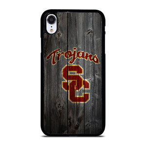 USC TROJANS WOOD LOGO iPhone XR Case Cover USC TROJANS WOOD LOGO iPhone XR Case Cover