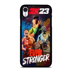 WWE 2K23 WRESTLING JOHN CENA EVEN STRONGER iPhone XR Case Cover WWE 2K23 WRESTLING JOHN CENA EVEN STRONGER iPhone XR Case Cover