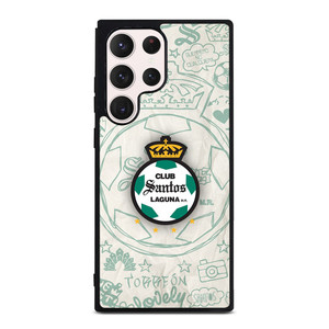 CLUB SANTOS LAGUNA SCRIBBLE LOGO Samsung Galaxy S23 Ultra Case Cover