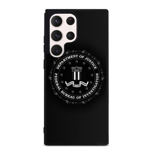 FBI BLACK BADGE Samsung Galaxy S23 Ultra Case Cover FBI BLACK BADGE Samsung Galaxy S23 Ultra Case Cover