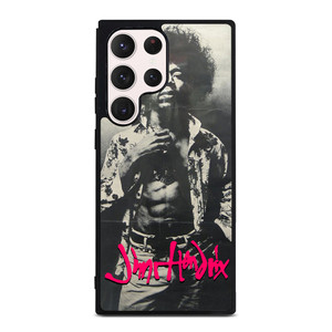JIMI HENDRIX BLACK WHITE Samsung Galaxy S23 Ultra Case Cover JIMI HENDRIX BLACK WHITE Samsung Galaxy S23 Ultra Case Cover