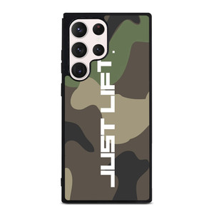 JUST LIFT FITNESS CAMO LOGO Samsung Galaxy S23 Ultra Case Cover JUST LIFT FITNESS CAMO LOGO Samsung Galaxy S23 Ultra Case Cover