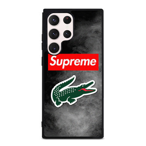 LACOSTE X SUPREME LOGO Samsung Galaxy S23 Ultra Case Cover LACOSTE X SUPREME LOGO Samsung Galaxy S23 Ultra Case Cover