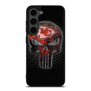 KANSAS CITY CHIEF PUNISHER SKULL LOGO  Samsung Galaxy S23 Plus Case Cover