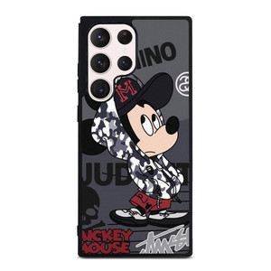 MICKEY MOUSE MOSCHINO Samsung Galaxy S23 Ultra Case Cover MICKEY MOUSE MOSCHINO Samsung Galaxy S23 Ultra Case Cover