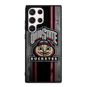 OHIO STATE BUCKEYES WOOD ICON Samsung Galaxy S23 Ultra Case Cover