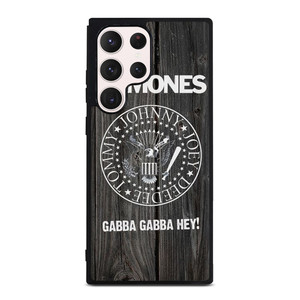 RAMONES BAND WOOD BADGE Samsung Galaxy S23 Ultra Case Cover RAMONES BAND WOOD BADGE Samsung Galaxy S23 Ultra Case Cover