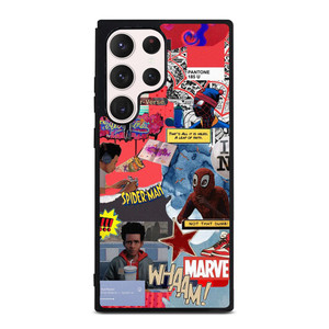 SPIDERMAN MILES MORALES COLLAGE 2 Samsung Galaxy S23 Ultra Case Cover SPIDERMAN MILES MORALES COLLAGE 2 Samsung Galaxy S23 Ultra Case Cover