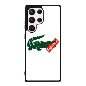 SUPREME LACOSTE COLLAB Samsung Galaxy S23 Ultra Case Cover SUPREME LACOSTE COLLAB Samsung Galaxy S23 Ultra Case Cover