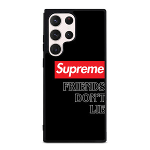 SUPREME STRANGER THINGS FRIENDS DONT LIE Samsung Galaxy S23 Ultra Case Cover SUPREME STRANGER THINGS FRIENDS DONT LIE Samsung Galaxy S23 Ultra Case Cover