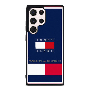 TOMMY HILFIGER JEANS LOGO Samsung Galaxy S23 Ultra Case Cover TOMMY HILFIGER JEANS LOGO Samsung Galaxy S23 Ultra Case Cover